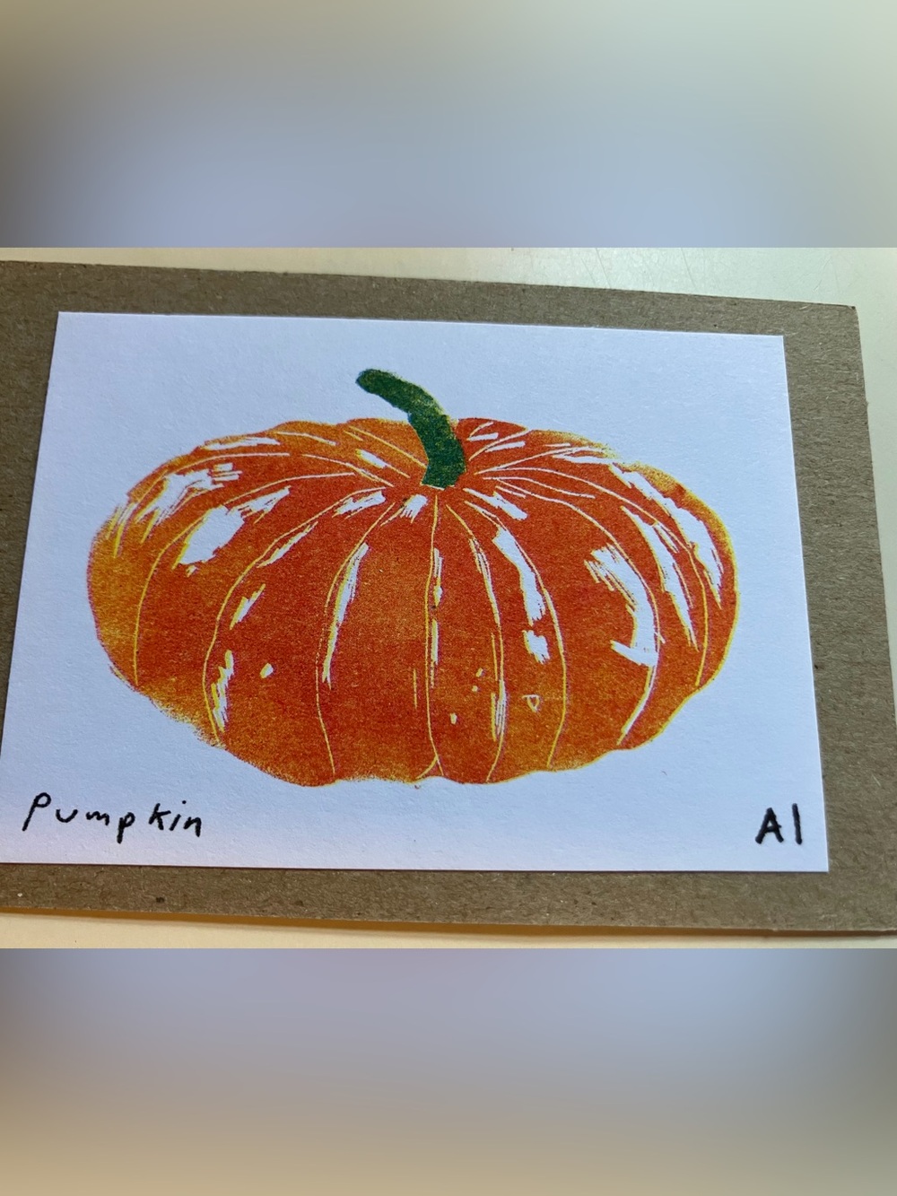 Ana Inciardi Pumpkin - Vending Machine Mini Print - Autumn Fall Halloween Decor